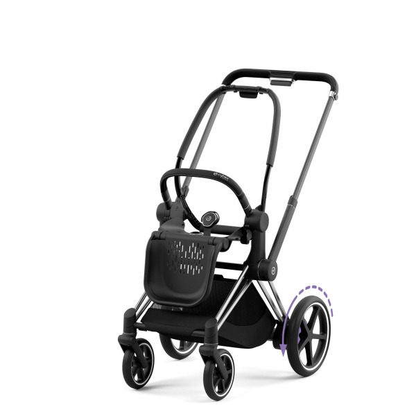 CYBEX Platinum ePriam váz - Chrome Black
